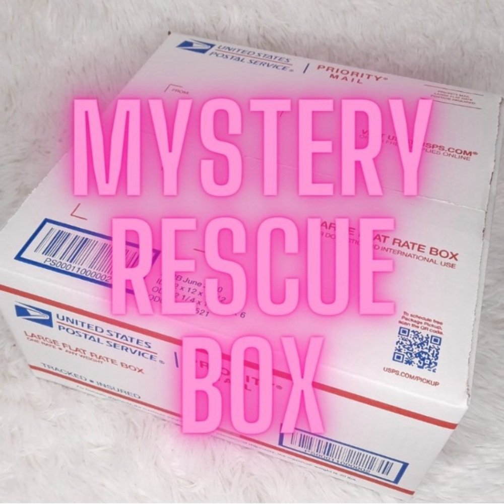 Mystery Rescue Box- huge haul 4-5 pounds!